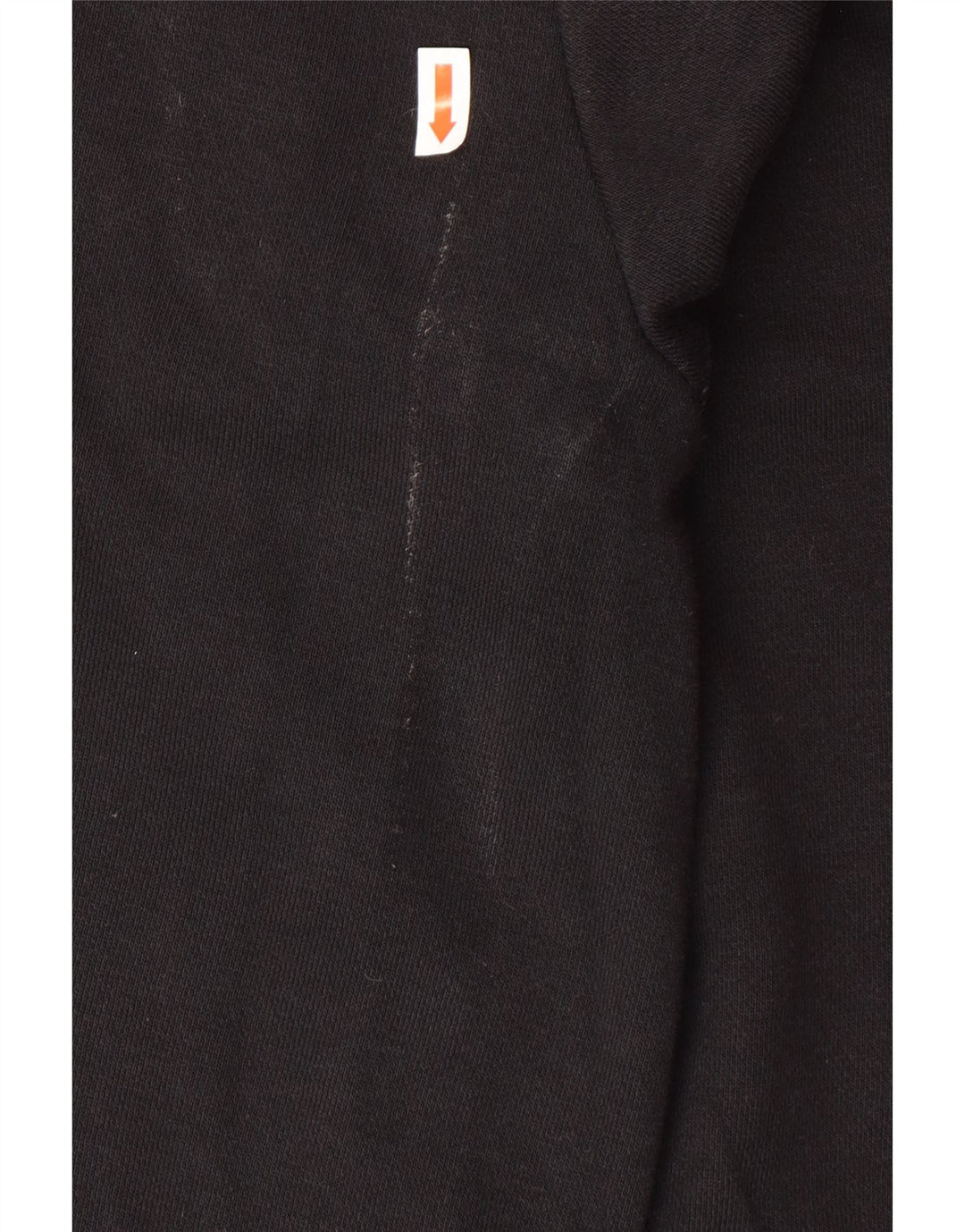 REEBOK Mens Graphic Hoodie Jumper XL Black Cotton