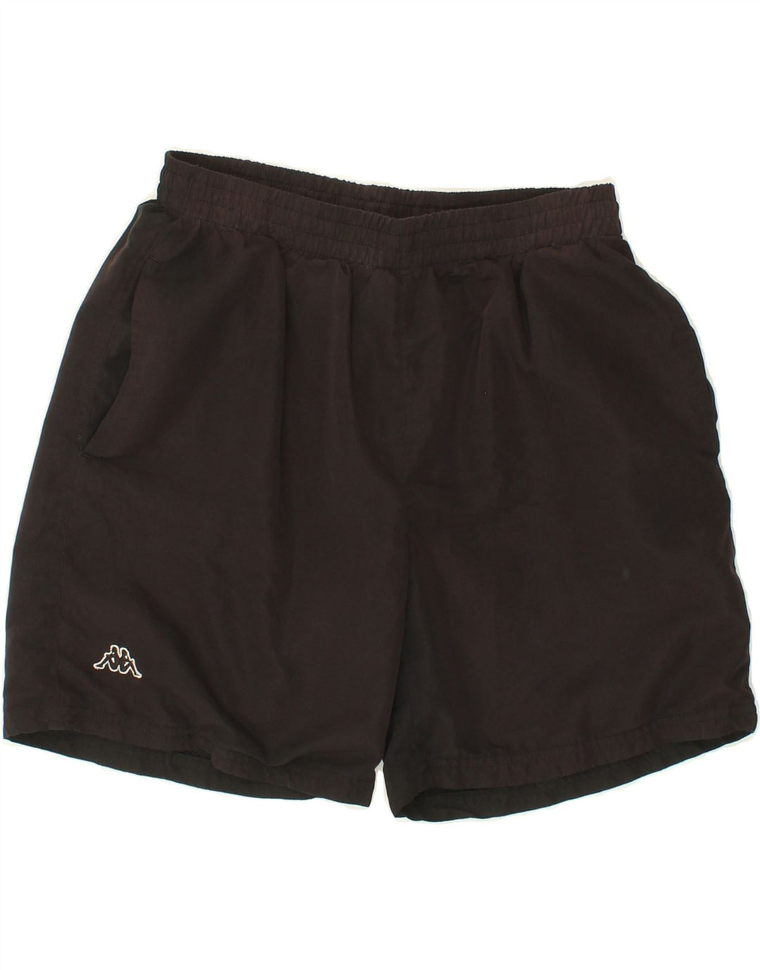 KAPPA Womens Sport Shorts UK 14 Large Black Vintage Kappa and Second-Hand Kappa from Messina Hembry 