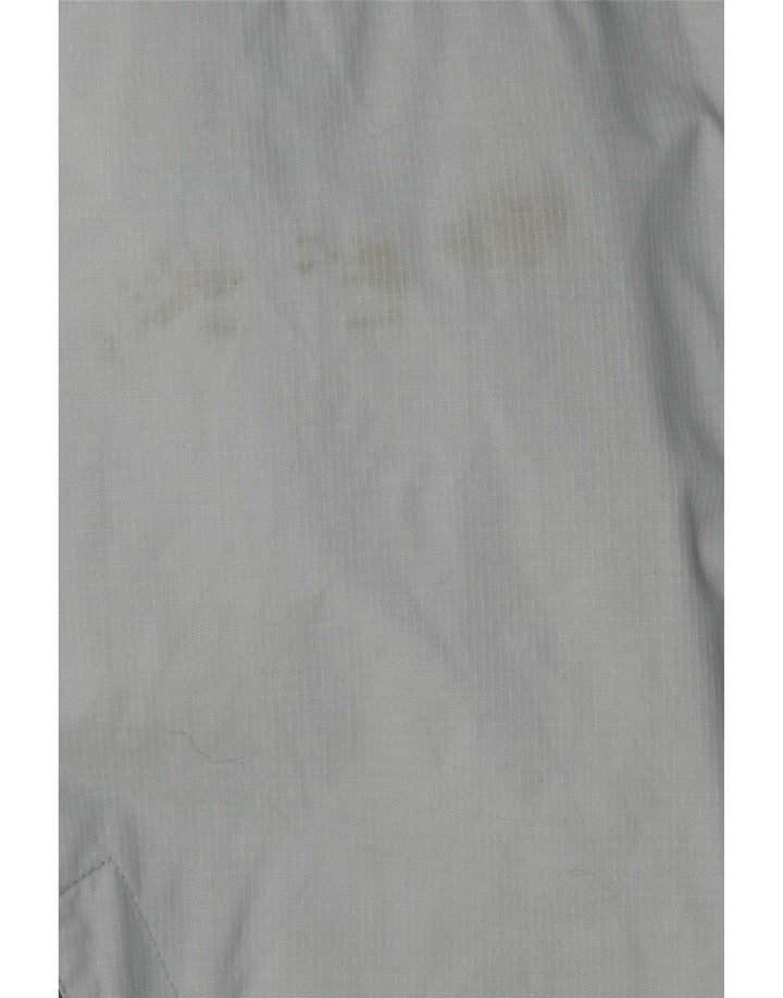 HELLY HANSEN Womens Hooded Windbreaker Jacket UK 14 Medium Blue Nylon