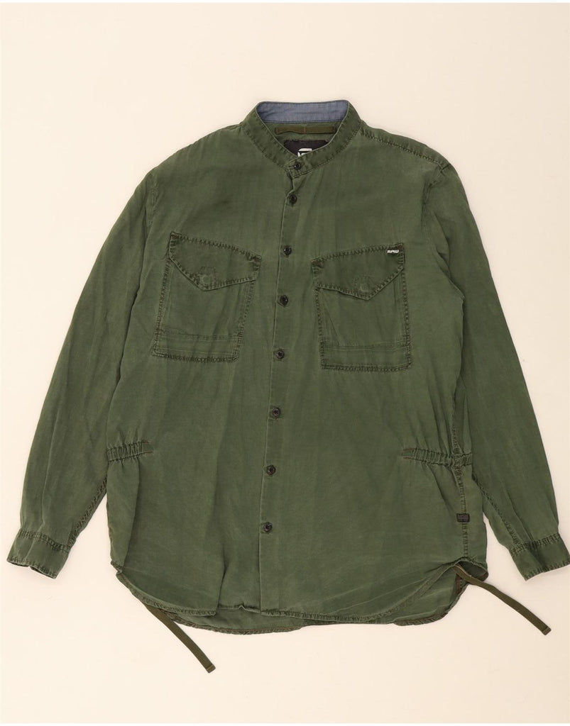 G-STAR Mens Shirt Large Green Cotton Vintage G-Star and Second-Hand G-Star from Messina Hembry 