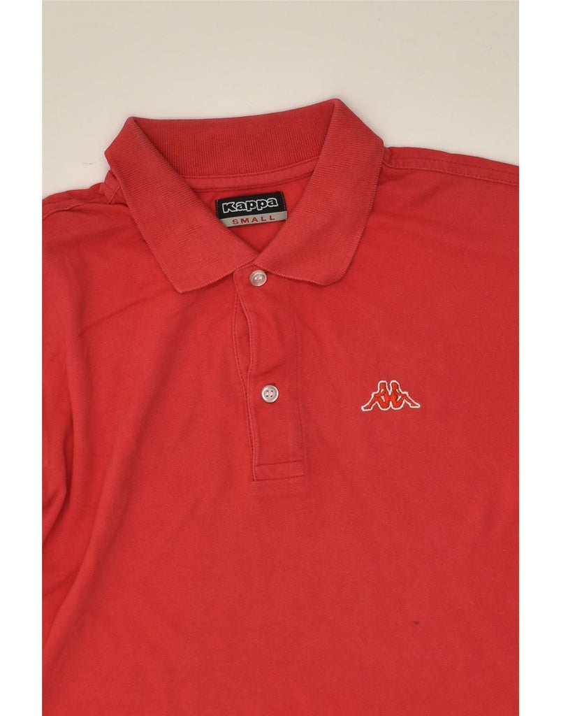 KAPPA Mens Polo Shirt Small Red Cotton | Vintage Kappa | Thrift | Second-Hand Kappa | Used Clothing | Messina Hembry 