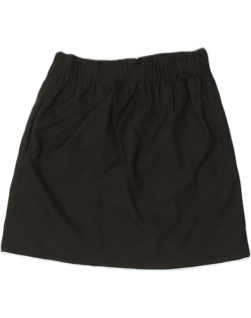 J. CREW Womens Mini Skirt UK 8 Small W27 Black Polyester | Vintage J. Crew | Thrift | Second-Hand J. Crew | Used Clothing | Messina Hembry 