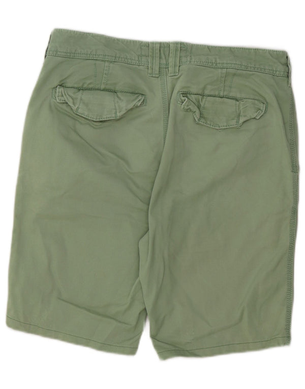 Fat Face Mens Chino Shorts Medium W30 Green Cotton