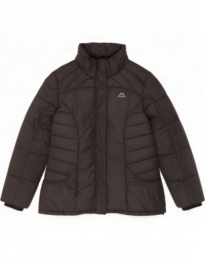 Kappa Womens Padded Jacket UK 18 XL Black Polyester