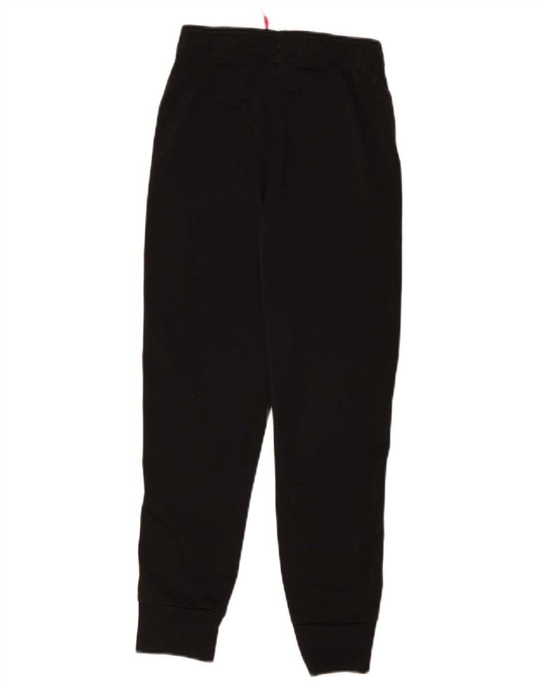ADIDAS Girls Tracksuit Trousers Joggers 9-10 Years Black Polyester