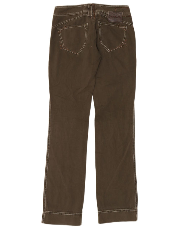 Max & Co. Womens Slim Jeans UK 6 XS W28 L34 Khaki Cotton
