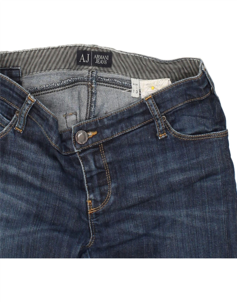 ARMANI Womens Slim Jeans W25 L26 Blue Vintage Armani and Second-Hand Armani from Messina Hembry 