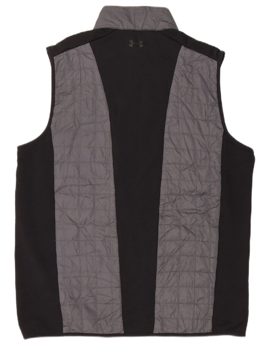 Under Armour Mens Padded Gilet UK 40 Large Grey Colourblock Polyester