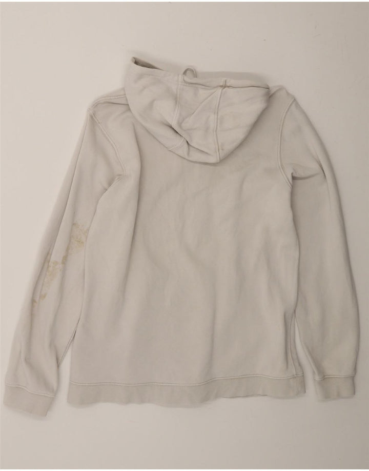 NIKE Mens Graphic Hoodie Jumper Large White Cotton Vintage Nike and Second-Hand Nike from Messina Hembry 