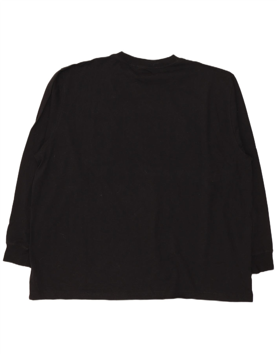 Dickies Mens Top Long Sleeve 2XL Black Cotton
