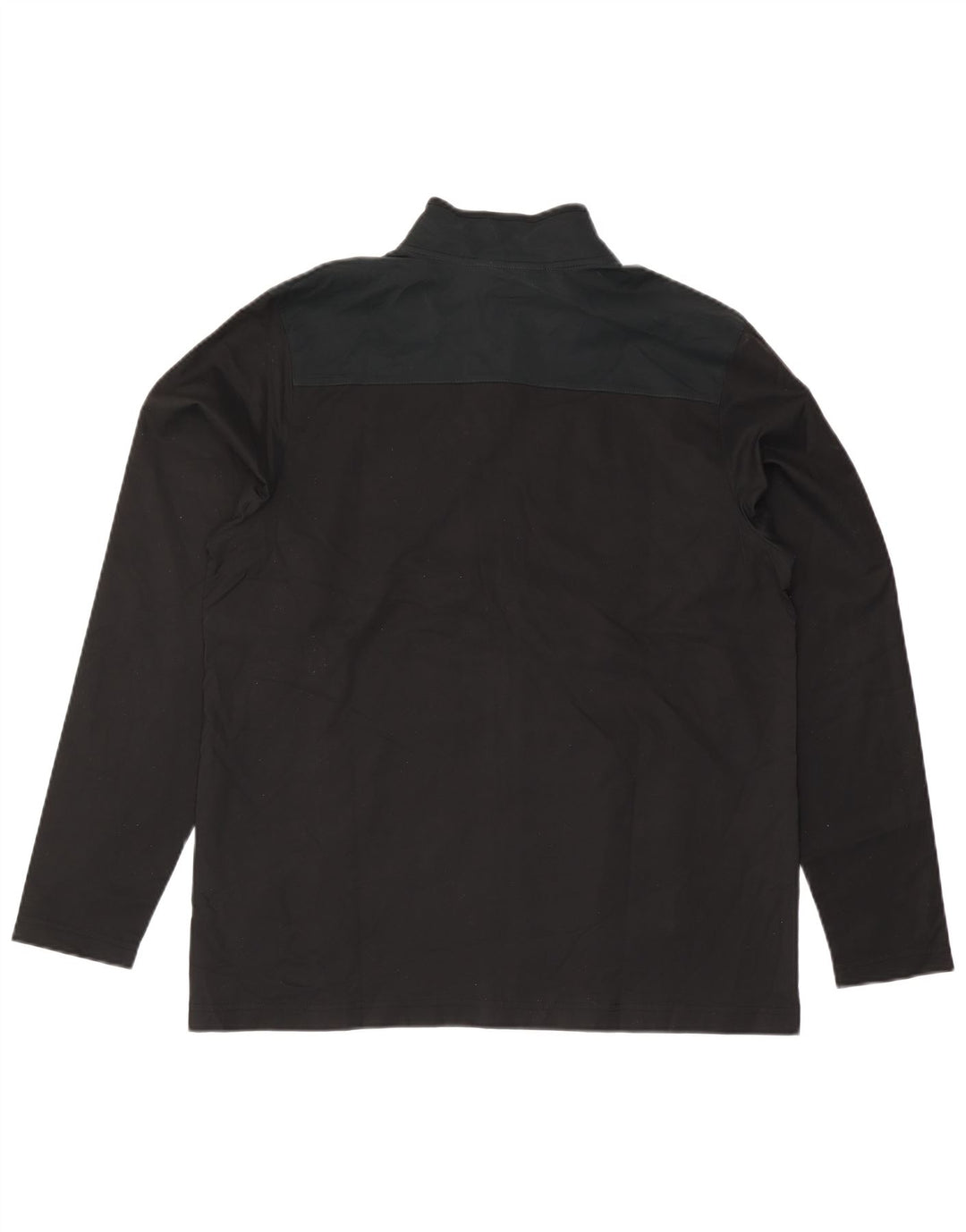 UNDER ARMOUR Mens Heat Gear Tracksuit Top Jacket Large Black Colourblock