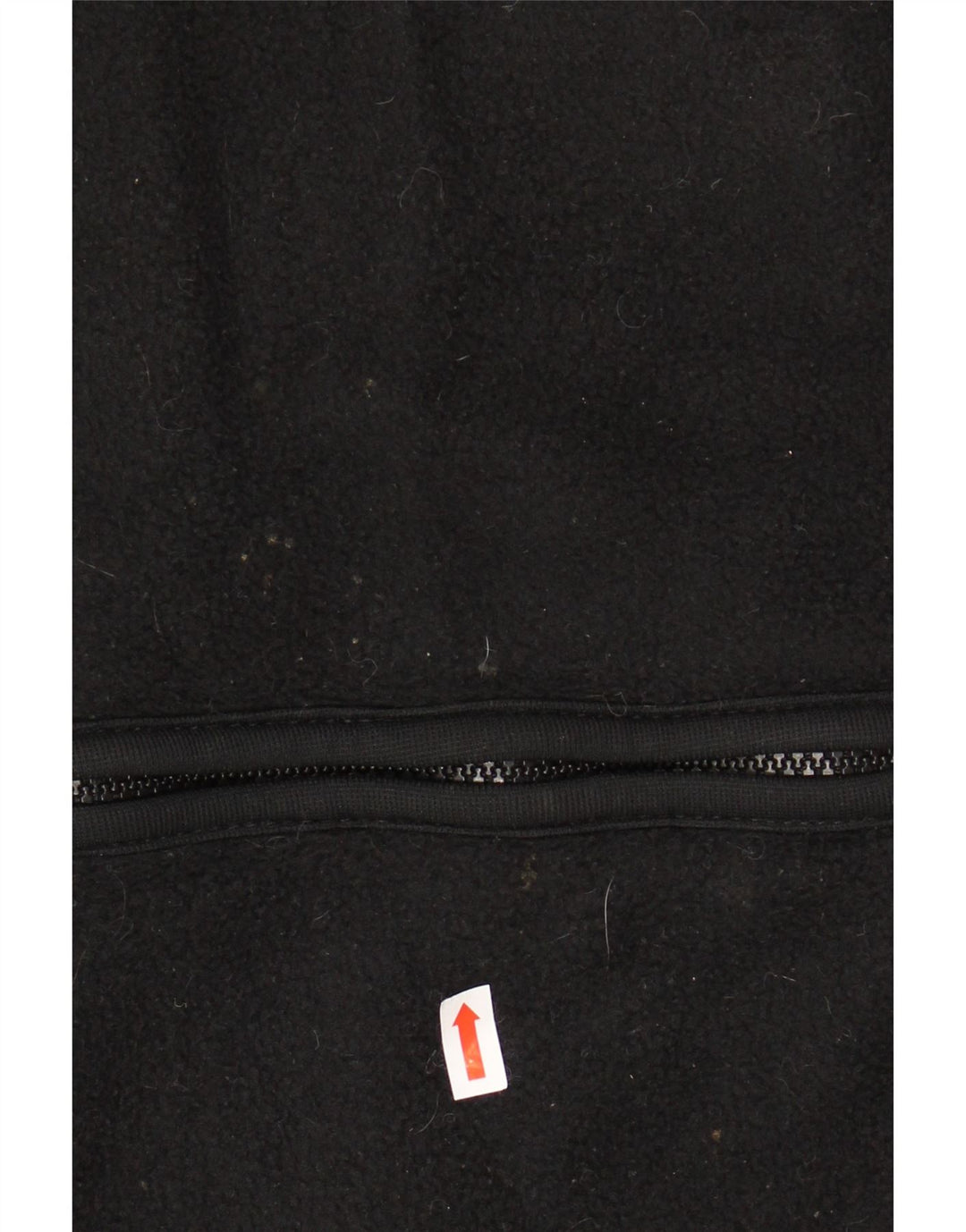 EDDIE BAUER Mens Loose Fit Fleece Gilet UK 44 2XL Black Polyester