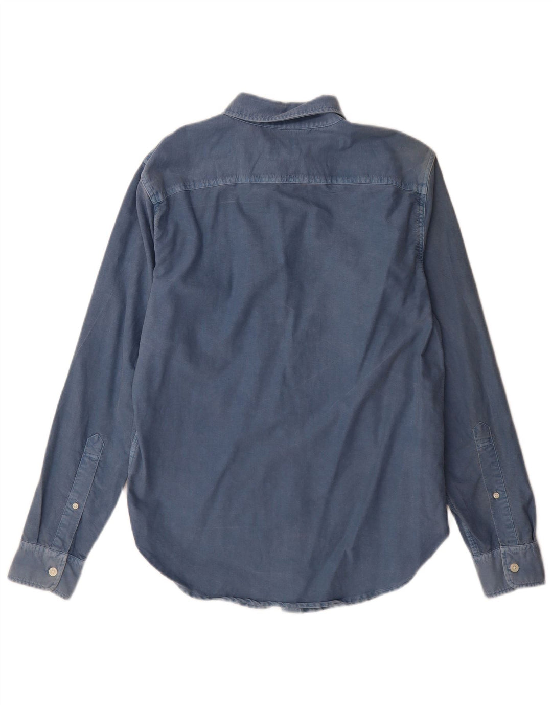 Abercrombie & Fitch Mens Shirt Medium Blue Cotton
