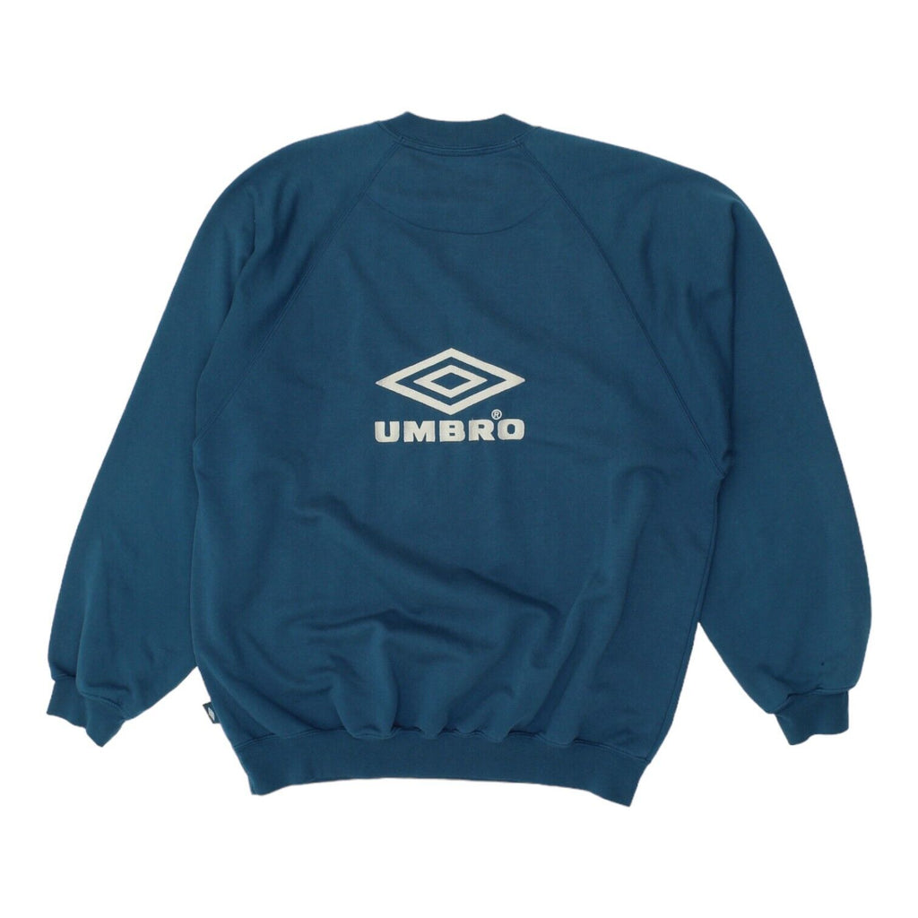 Everton FC Umbro Mens Blue Sweatshirt | Vintage 90s Football Sportswear VTG Vintage Messina Hembry and Second-Hand Messina Hembry from Messina Hembry 