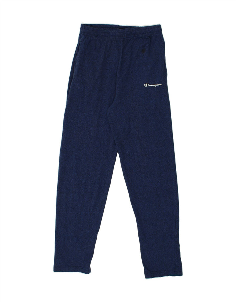 CHAMPION Mens Tracksuit Trousers Medium Blue Cotton | Vintage Champion | Thrift | Second-Hand Champion | Used Clothing | Messina Hembry 