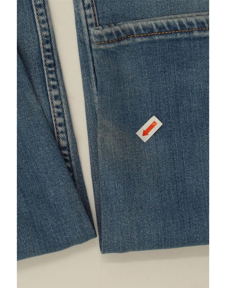 LEE Womens Powell Slim Jeans W30 L34 Blue Cotton