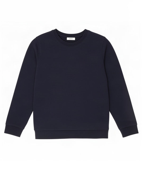 Marks & Spencer Womens Sweatshirt Jumper UK 18 XL Navy Blue Cotton