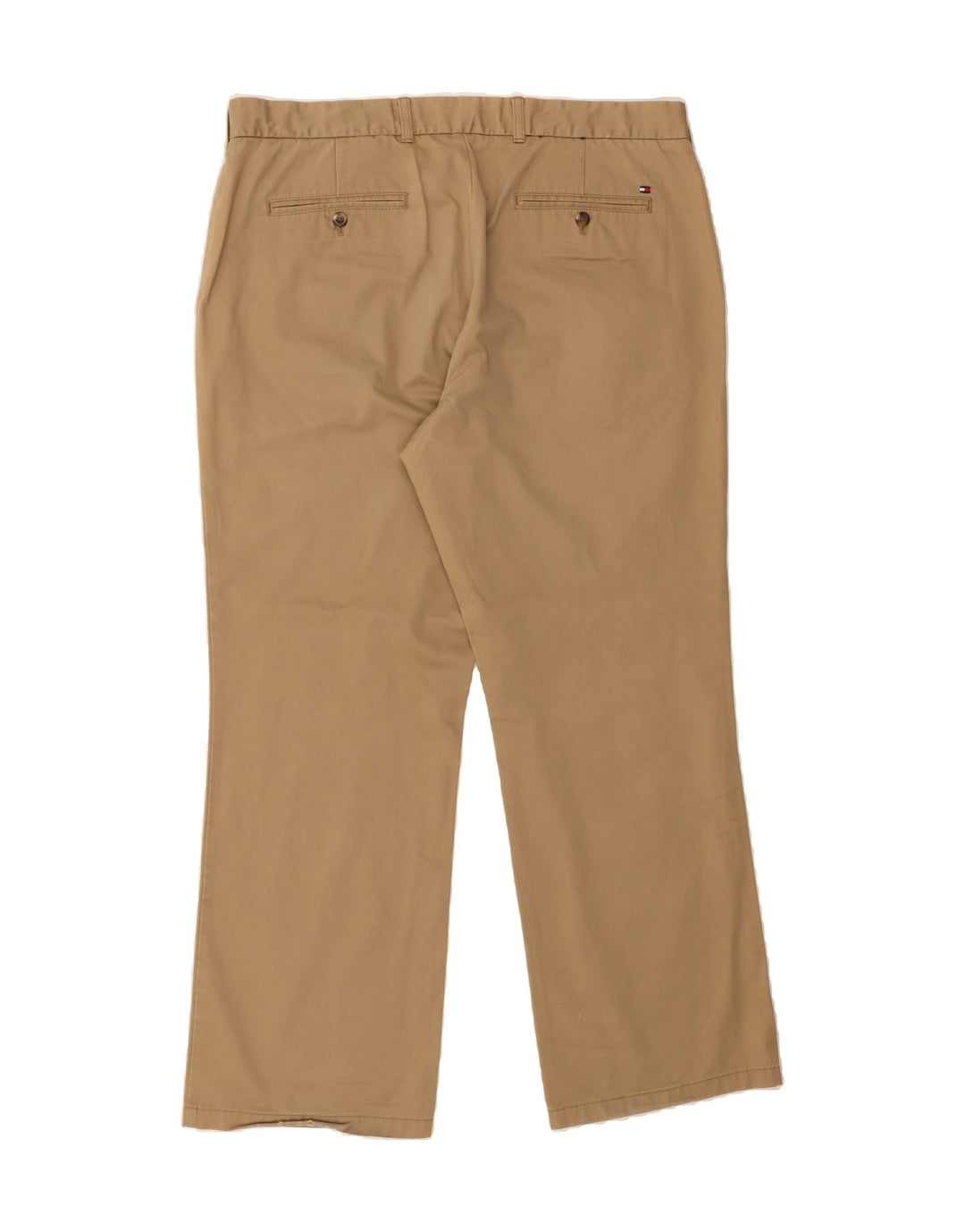 TOMMY HILFIGER Womens Bootcut Chino Trousers W40 L32 Beige Cotton Vintage Tommy Hilfiger and Second-Hand Tommy Hilfiger from Messina Hembry 