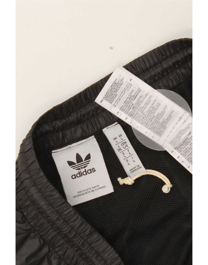Adidas Mens Sport Shorts Large Black Polyester