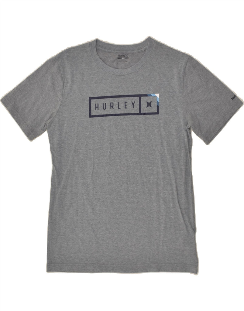 HURLEY Boys Graphic T-Shirt Top 15-16 Years Grey Cotton | Vintage Hurley | Thrift | Second-Hand Hurley | Used Clothing | Messina Hembry 