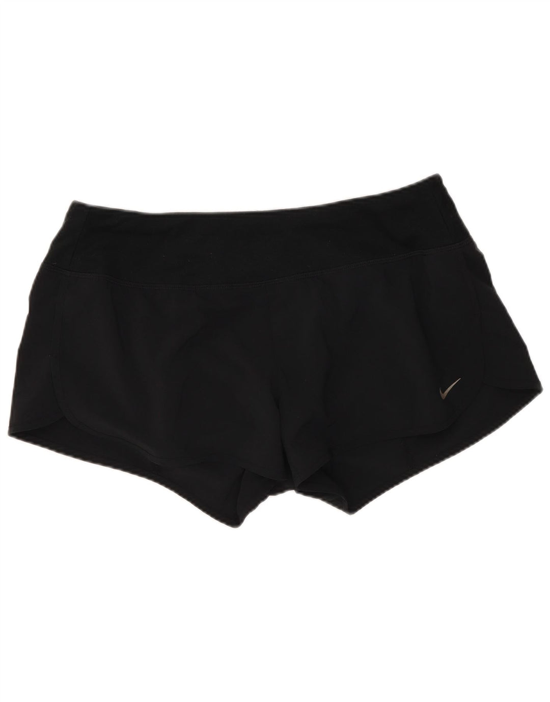 Nike Womens Dri Fit Sport Shorts UK 14 Medium Black Polyester