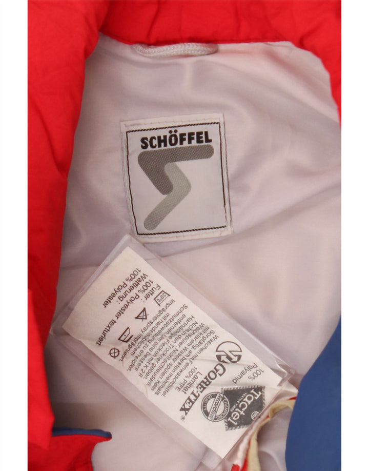 Schoffel Mens Gore-Tex Ski Jacket XL Red Colourblock Polyamide