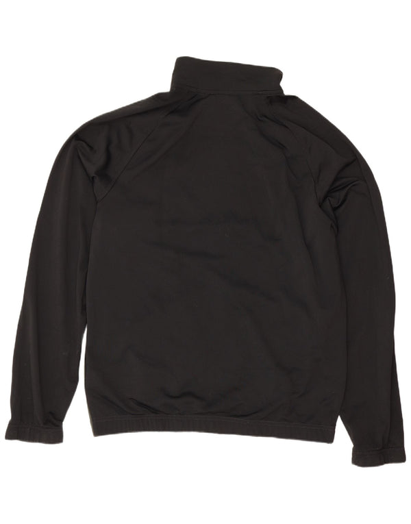 Nike Mens Regular Fit Tracksuit Top Jacket Medium Black Colourblock Sports