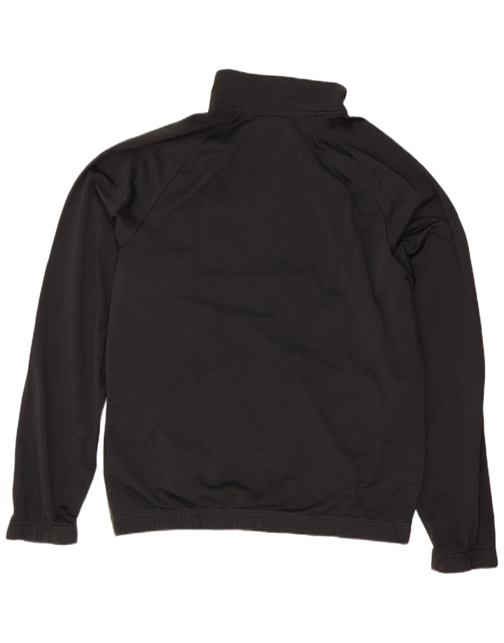 Nike Mens Regular Fit Tracksuit Top Jacket Medium Black Colourblock Sports