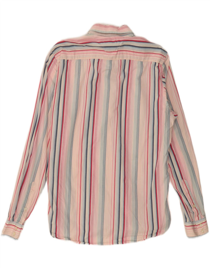 Tommy Hilfiger Mens Shirt Medium Multicoloured Striped Cotton