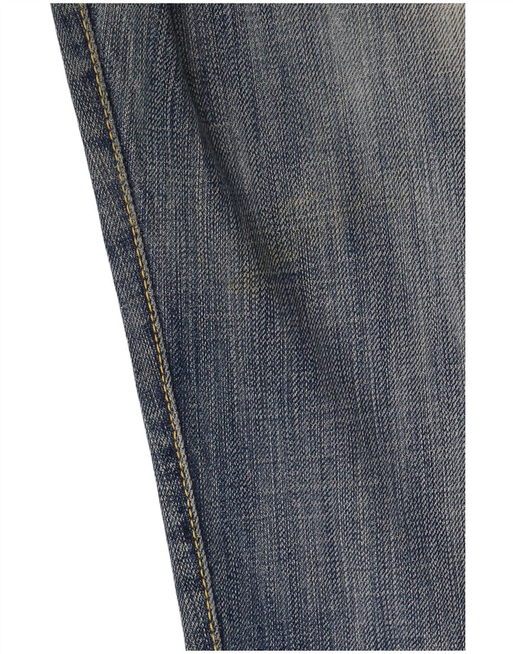 ROY ROGERS Mens De Luxe Straight Jeans W33 L36 Blue Cotton