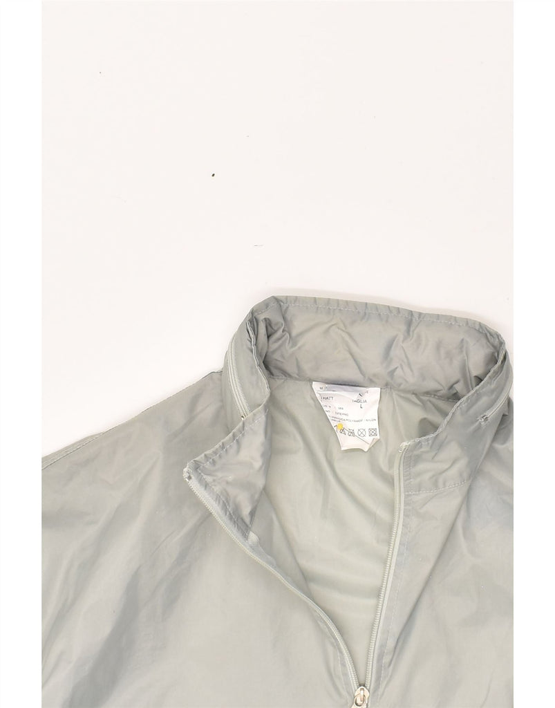 ARENA Mens Hooded Anorak Jacket UK 40 Large Grey Nylon | Vintage Arena | Thrift | Second-Hand Arena | Used Clothing | Messina Hembry 