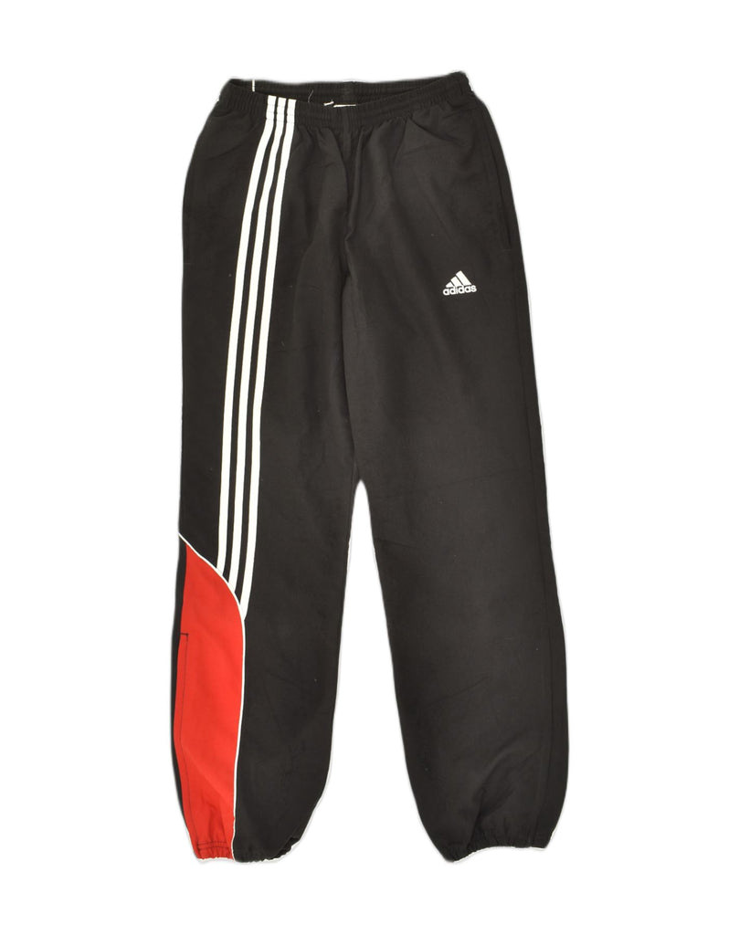 ADIDAS Boys Tracksuit Trousers Joggers 13-14 Years Black | Vintage Adidas | Thrift | Second-Hand Adidas | Used Clothing | Messina Hembry 