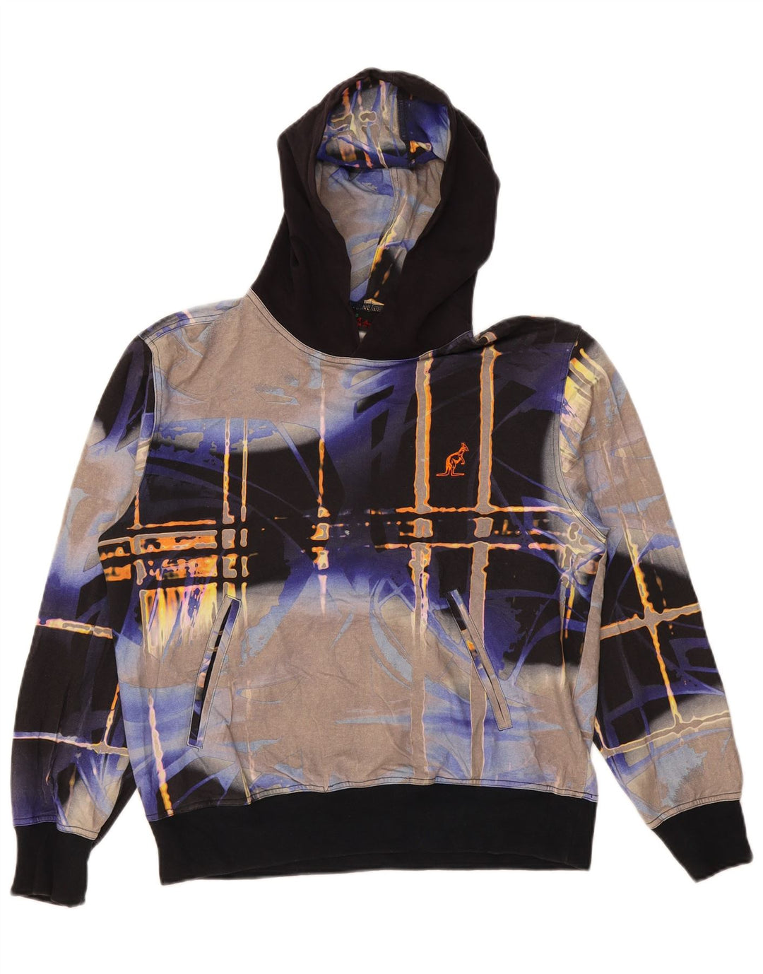 AUSTRALIAN L'ALPINA Mens Hoodie Jumper IT 50 Medium Multicoloured