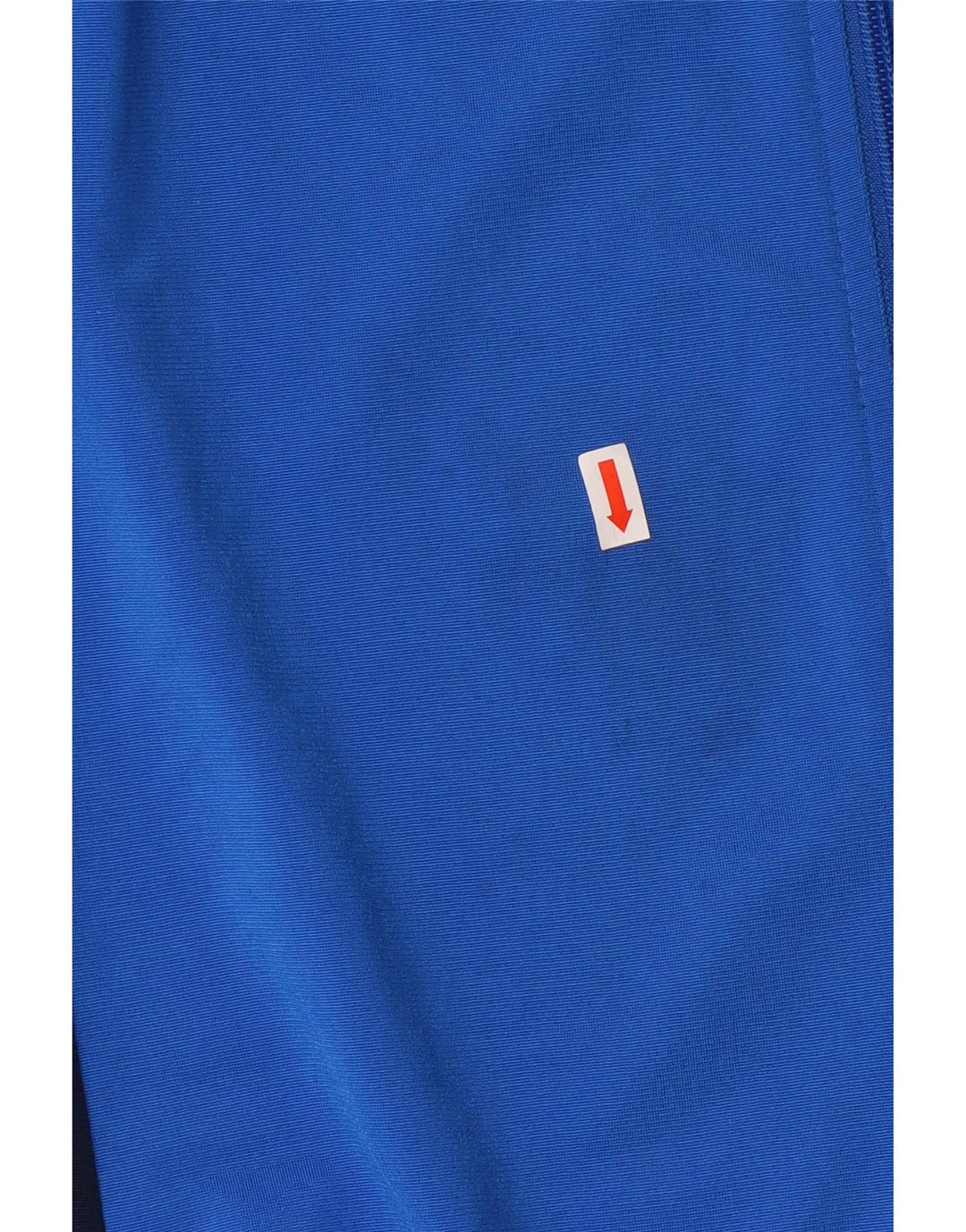 ADIDAS Boys Tracksuit Top Jacket 13-14 Years Large Navy Blue Colourblock Vintage Adidas and Second-Hand Adidas from Messina Hembry 