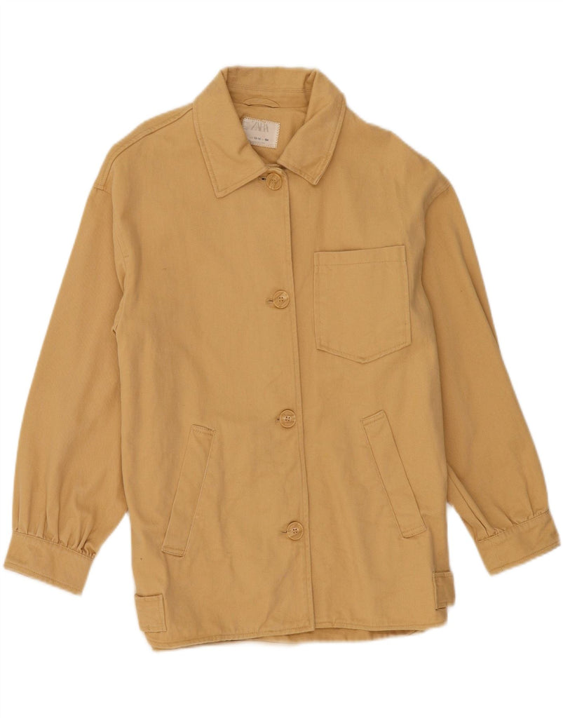 ZARA Girls Utility Jacket 13-14 Years Beige Vintage Zara and Second-Hand Zara from Messina Hembry 