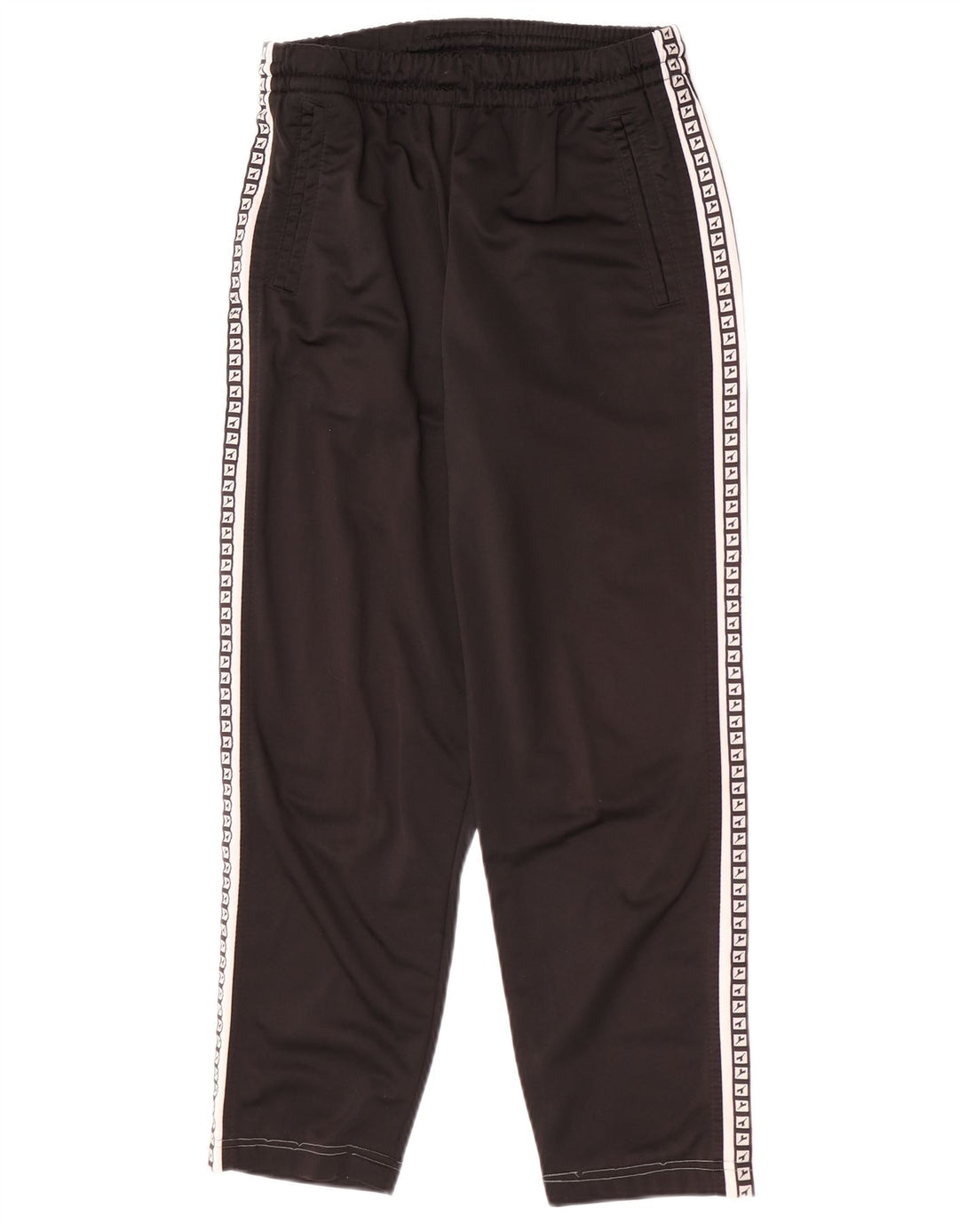 Diadora Mens Graphic Tracksuit Trousers UK 36 Small  Black Polyester