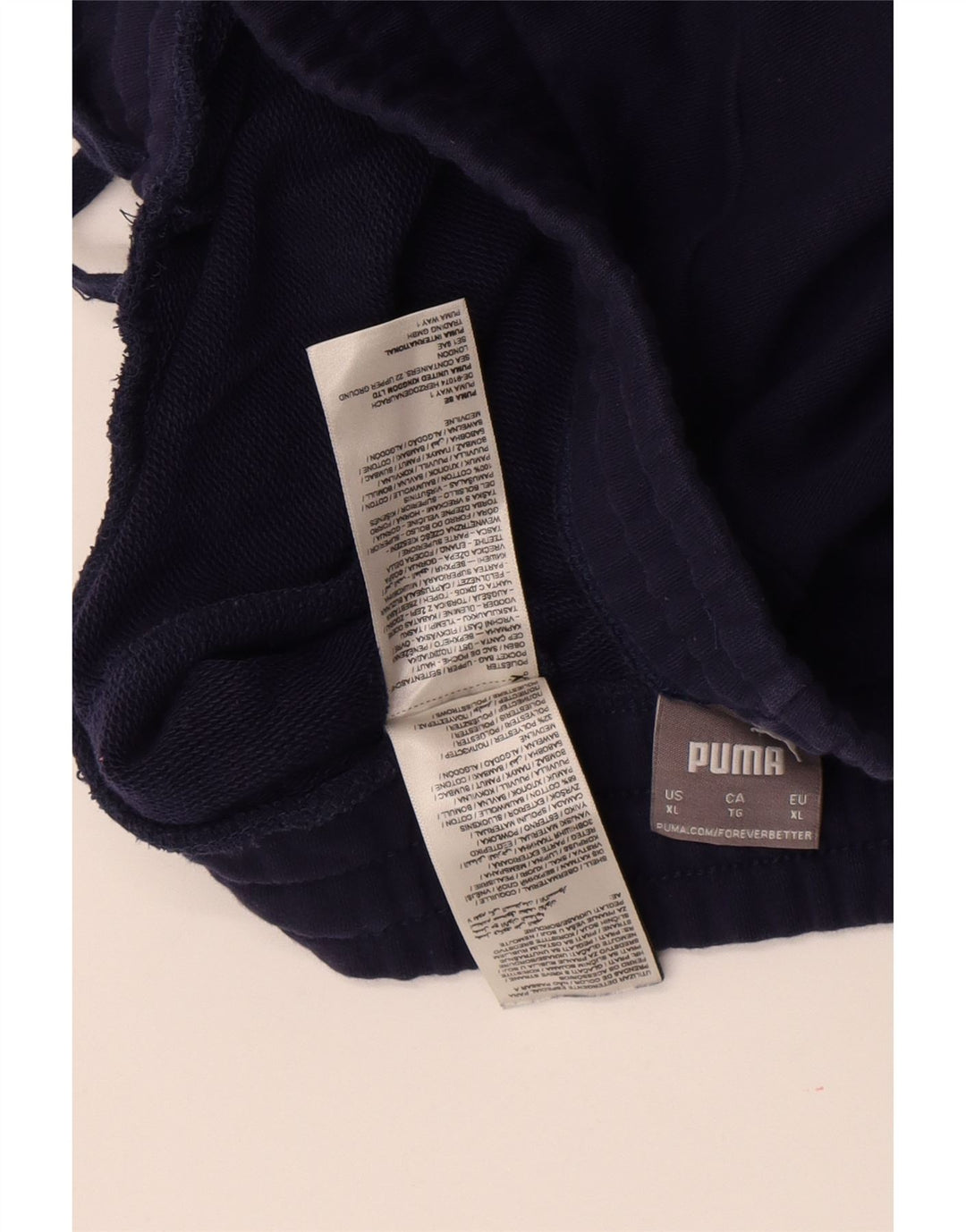 Puma Mens Sport Shorts XL  Navy Blue Cotton