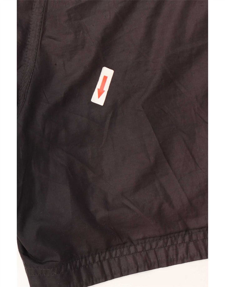 Calvin Klein Mens Graphic Swimming Shorts Small Brown Polyester