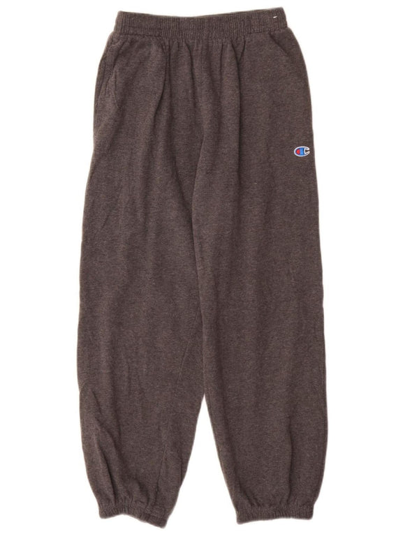 Champion Boys Tracksuit Trousers Joggers 14-15 Years  Grey Cotton