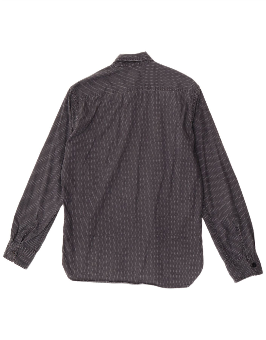 Levi's Mens Shirt Medium Navy Blue Spotted Cotton