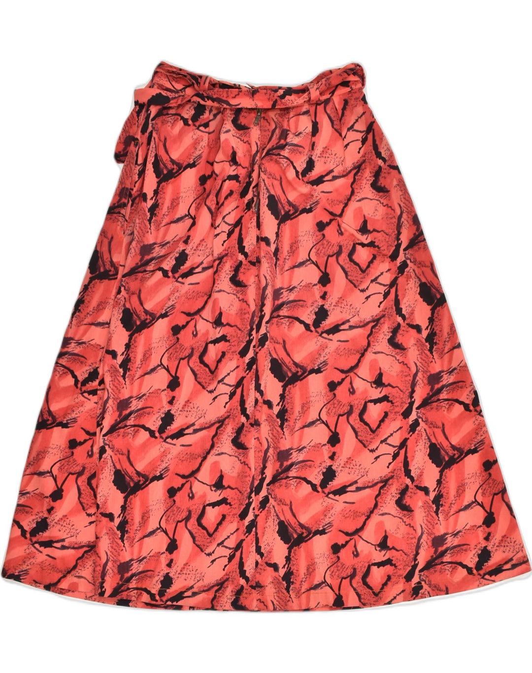 VINTAGE Womens A-Line Skirt W25 XS Red Floral | Vintage Vintage | Thrift | Second-Hand Vintage | Used Clothing | Messina Hembry 