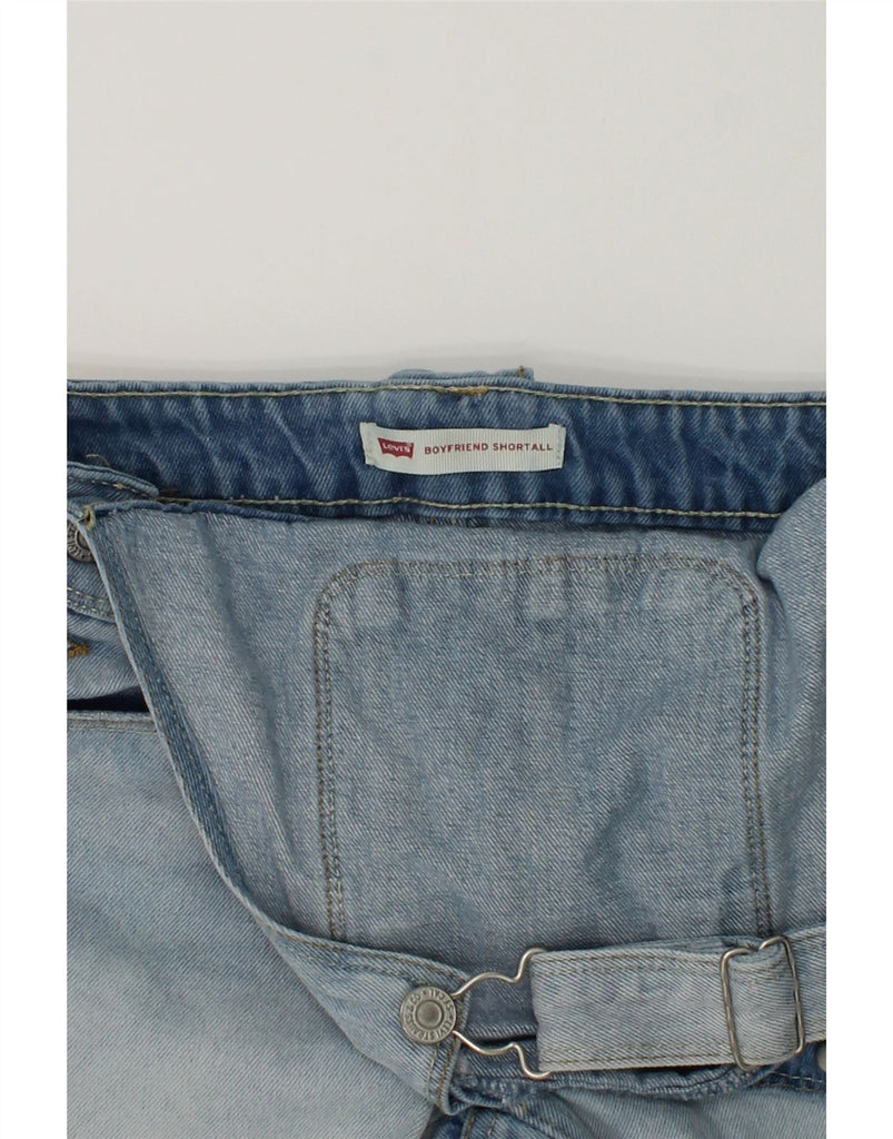 LEVI'S Girls Boyfriend Dungarees Denim Shorts 6-7 Years W24  Blue Cotton | Vintage Levi's | Thrift | Second-Hand Levi's | Used Clothing | Messina Hembry 