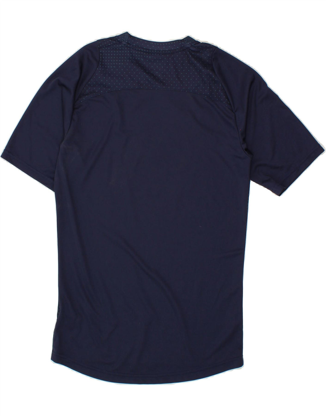 PUMA Mens T-Shirt Top Small Navy Blue Spotted Polyester Vintage Puma and Second-Hand Puma from Messina Hembry 