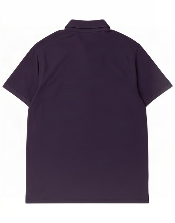 Hugo Boss Mens Short Sleeve Regular Fit Shirt XL Navy Blue Cotton