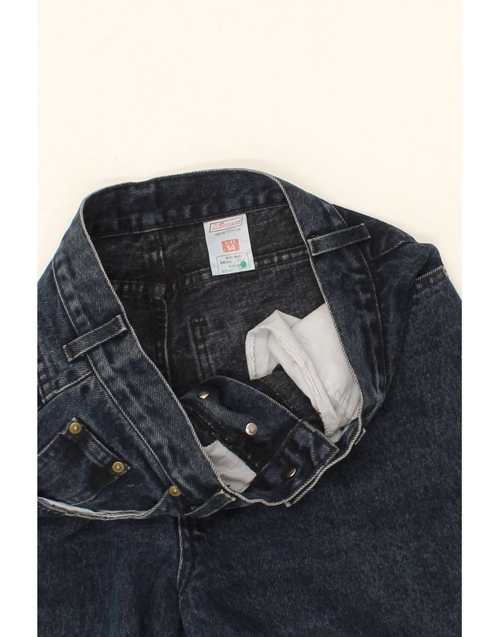 ST. BERNARD Womens High Rise Tapered Jeans Size 14 Medium W26 L31 Blue Vintage St. Bernard and Second-Hand St. Bernard from Messina Hembry 