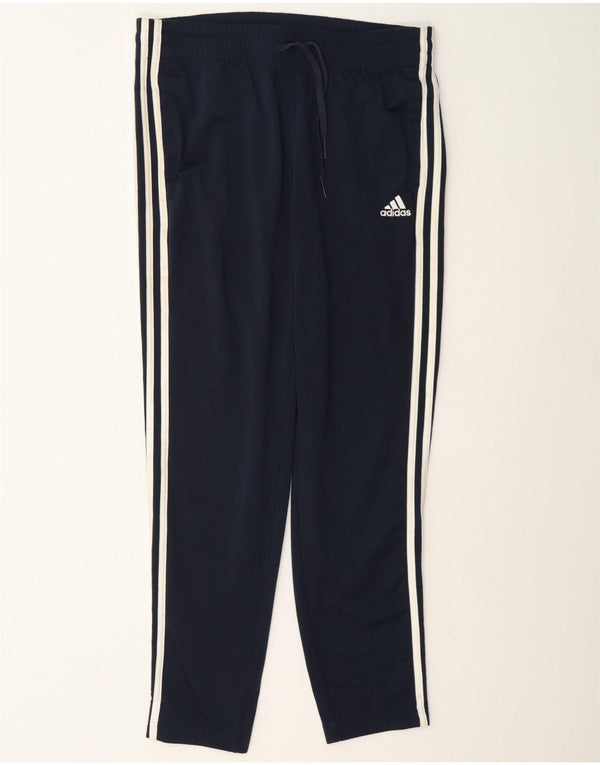 Adidas Womens Primegreen Tracksuit Trousers UK 12/14 Medium Navy Blue