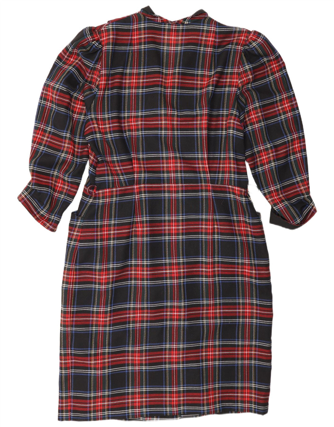 Adler Womens Sheath Dress UK 16 Large Multicoloured Check Polyester