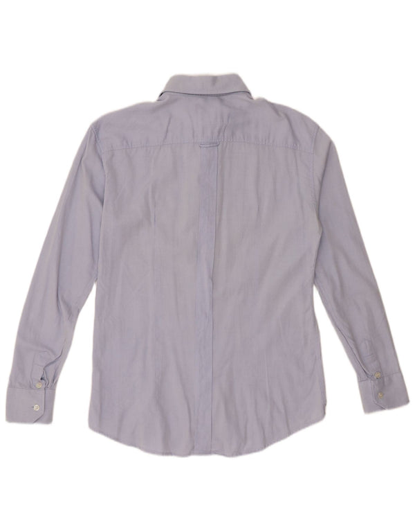 DOLCE & GABBANA Mens Shirt Medium Blue Cotton