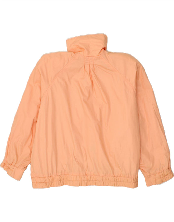 VINTAGE Womens Bomber Jacket UK 20 2XL Orange Vintage Vintage and Second-Hand Vintage from Messina Hembry 