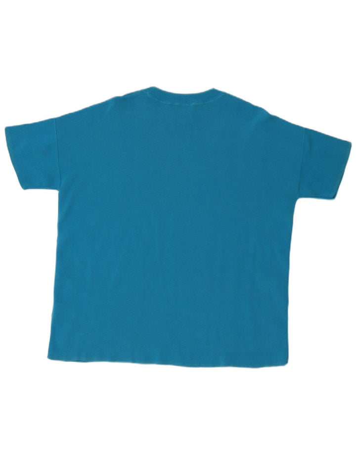 Cos Mens Loose Fit T-Shirt Top Small Blue Cotton
